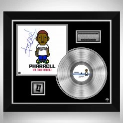 RARE-T Pharrell Williams - In My Mind Platinum LP Limited Signature Edition Studio Licensed Custom Frame Limited Edition Frames