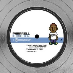RARE-T Pharrell Williams - In My Mind Platinum LP Limited Signature Edition Studio Licensed Custom Frame Limited Edition Frames