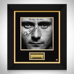 RARE-T Phil Collins - Face Value LP Cover Limited Signature Edition Studio Licensed Custom Frame