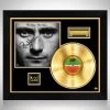 RARE-T Phil Collins Face Value Gold LP Limited Signature Edition Studio Licensed Custom Frame