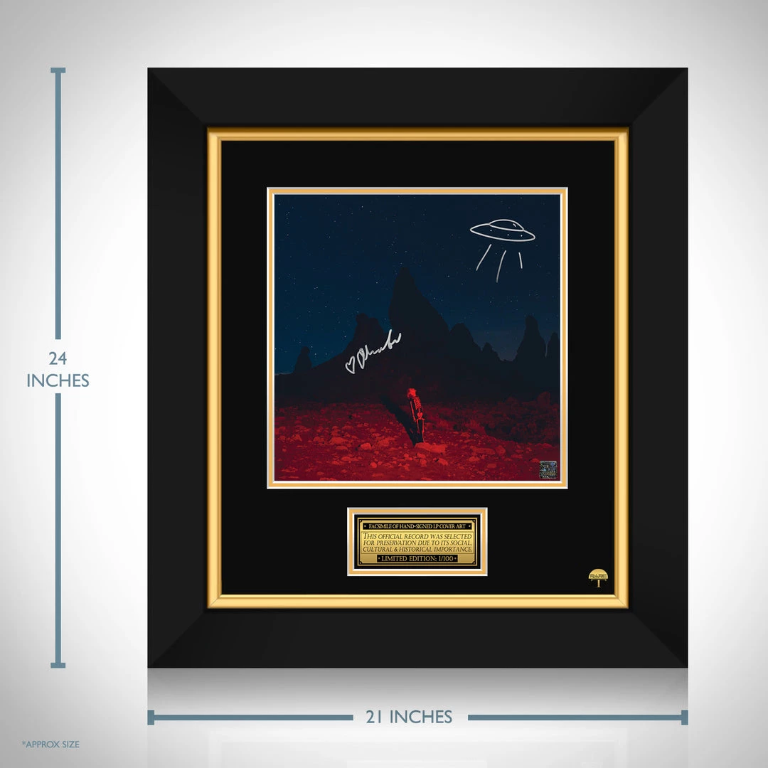 RARE-T Phoebe Bridgers - Punisher LP Cover Limited Signature Edition Studio Licensed Custom Frame Limited Edition Frames 3 RARE-T Phoebe Bridgers - Punisher LP Cover Limited Signature Edition Studio Licensed Custom Frame Limited Edition Frames