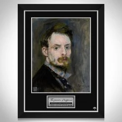 RARE-T Limited Edition Frames Pierre-Auguste Renoir Self Portrait Limited Signature Edition Studio Licensed Custom Frame