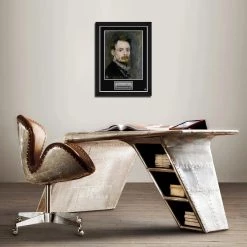 RARE-T Limited Edition Frames Pierre-Auguste Renoir Self Portrait Limited Signature Edition Studio Licensed Custom Frame