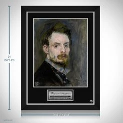 RARE-T Limited Edition Frames Pierre-Auguste Renoir Self Portrait Limited Signature Edition Studio Licensed Custom Frame