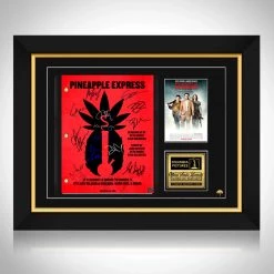 RARE-T Limited Edition Frames Pineapple Express Script Limited Signature Edition Studio Licensed Custom Frame