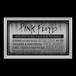 RARE-T Limited Edition Frames Pink Floyd Band Photo Limited Signature Edition Studio Licensed Custom Frame