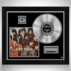 Rare-T Pink Floyd - Piper At The Gates Of Dawn Platinum LP Limited Signature Edition Studio Licensed Custom Frame