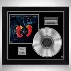 RARE-T Pink Floyd - Arnold Layne Platinum LP Limited Signature Edition Studio Licensed Custom Frame