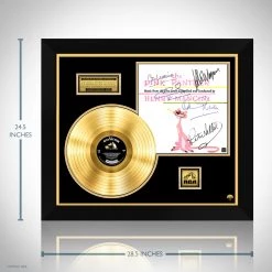 RARE-T Pink Panther - Original Soundtrack Gold LP Limited Signature Edition Studio Licensed Custom Frame Limited Edition Frames 14 RARE-T Pink Panther - Original Soundtrack Gold LP Limited Signature Edition Studio Licensed Custom Frame Limited Edition Frames