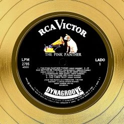 RARE-T Pink Panther - Original Soundtrack Gold LP Limited Signature Edition Studio Licensed Custom Frame Limited Edition Frames 18 RARE-T Pink Panther - Original Soundtrack Gold LP Limited Signature Edition Studio Licensed Custom Frame Limited Edition Frames