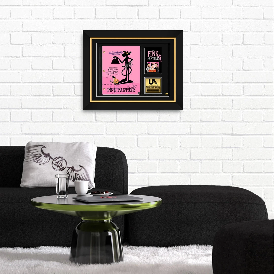 RARE-T Limited Edition Frames Pink Panther 1963 Transcript Limited Signature Edition Studio Licensed Custom Frame 3 RARE-T Limited Edition Frames Pink Panther 1963 Transcript Limited Signature Edition Studio Licensed Custom Frame