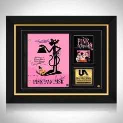 RARE-T Limited Edition Frames Pink Panther 1963 Transcript Limited Signature Edition Studio Licensed Custom Frame