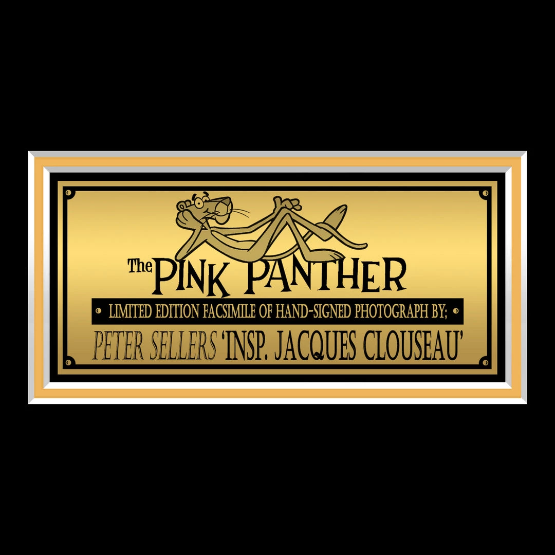 RARE-T Pink Panther - Inspector Jacques Clouseau Photo Limited Signature Edition Studio Licensed Custom Frame 5 RARE-T Pink Panther - Inspector Jacques Clouseau Photo Limited Signature Edition Studio Licensed Custom Frame