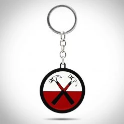 AZALEA Pink Floyd “The Wall - Dark Side Of The Moon” Diecast Metal/Enamel Keychain Ready To Ship! 48 Hour Shipping!