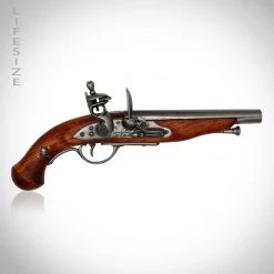 Rare-T Swords & Props Pirates Of The Caribbean - Jack Sparrow's Flintlock Prop Limited Signature Edition Custom Frame