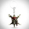 AZALEA Ready To Ship! 48 Hour Shipping! Pirates Of The Caribbean Jack Sparrow Golden Keychain