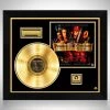 RARE-T Pirates Of The Caribbean The Cursed Of The Black Pearl - Original Motion Picture Soundtrack Gold LP Limited Signature Edition Studio Licensed Custom Frame NEW