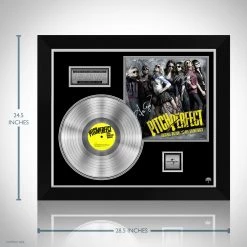 RARE-T Pitch Perfect - Soundtrack Platinum LP Limited Signature Edition Studio Licensed Custom Frame