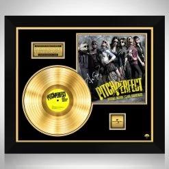 RARE-T Pitch Perfect - Soundtrack Gold LP Limited Signature Edition Studio Licensed Custom Frame