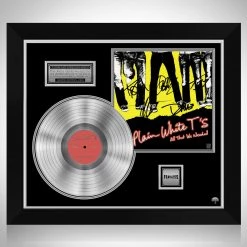RARE-T Limited Edition Frames Plain White T's - All That We Needed Platinum LP Limited Signature Edition Studio Licensed Custom Frame