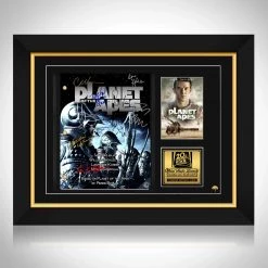 RARE-T Planet Of The Apes 2001 Script Limited Signature Edition Studio Licensed Custom Frame