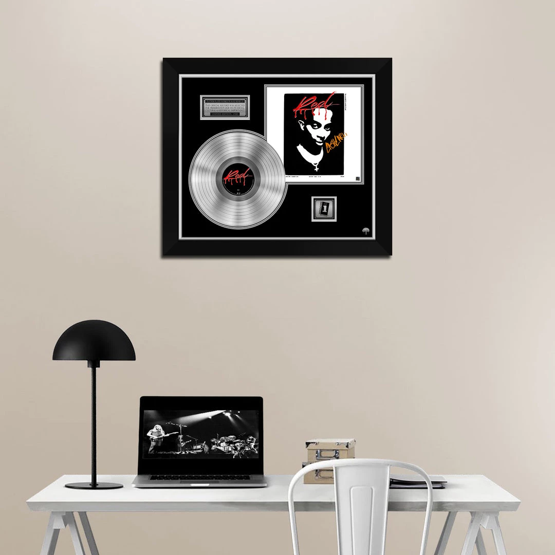 RARE-T Playboi Carti - Whole Lotta Red Platinum LP Limited Signature Edition Studio Licensed Custom Frame 2 RARE-T Playboi Carti - Whole Lotta Red Platinum LP Limited Signature Edition Studio Licensed Custom Frame