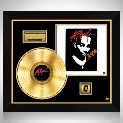 RARE-T Playboi Carti - Whole Lotta Red Gold LP Limited Signature Edition Studio Licensed Custom Frame