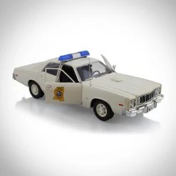 Toy Wonders Smokey & The Bandit - Limited Edition Metal Die-Cast 1975 Plymouth Fury Mississippi Highway Patrol - Custom Museum Display