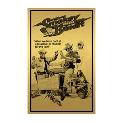 Toy Wonders Smokey & The Bandit - Limited Edition Metal Die-Cast 1975 Plymouth Fury Mississippi Highway Patrol - Custom Museum Display