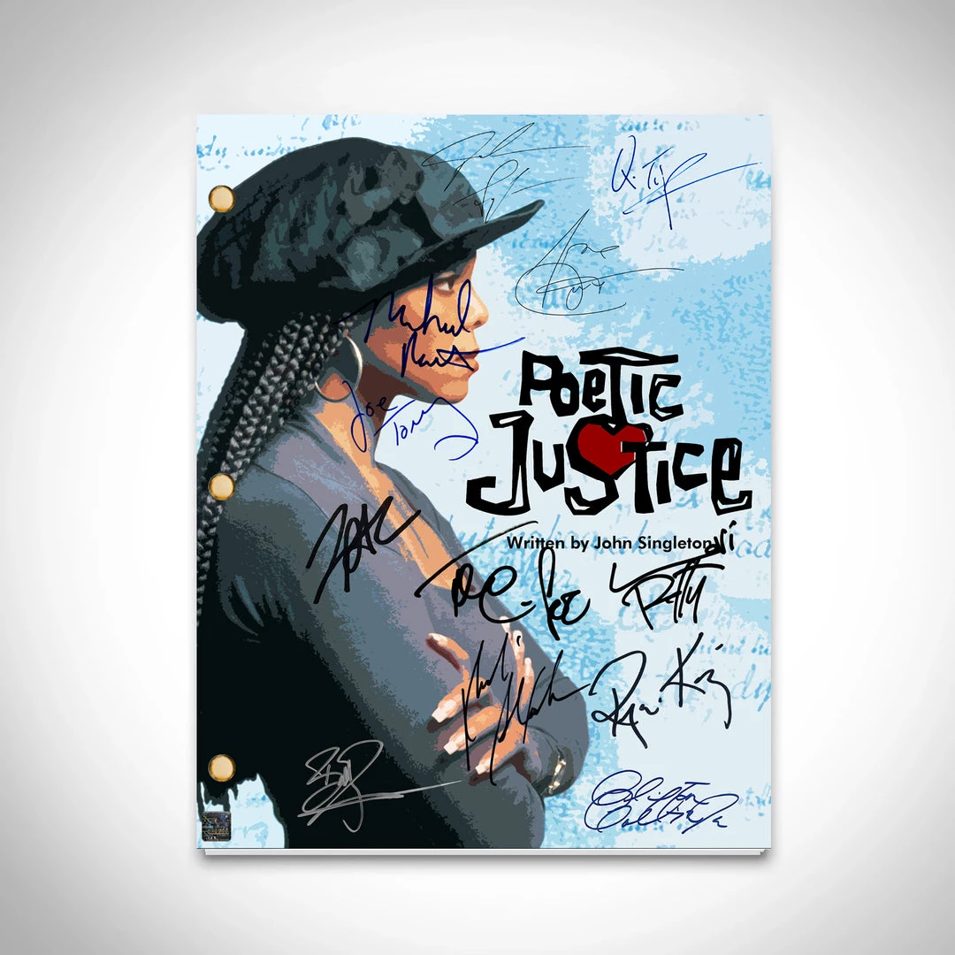 RARE-T Limited Edition Frames Poetic Justice Script Limited Signature Edition Studio Licensed Custom Frame 4 RARE-T Limited Edition Frames Poetic Justice Script Limited Signature Edition Studio Licensed Custom Frame