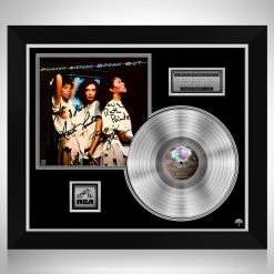 RARE-T Pointer Sisters - Break Out Platinum LP Limited Signature Edition Studio Licensed Custom Frame Limited Edition Frames