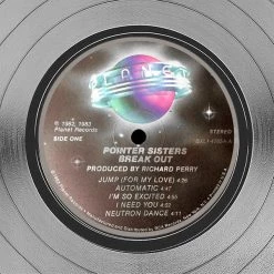RARE-T Pointer Sisters - Break Out Platinum LP Limited Signature Edition Studio Licensed Custom Frame Limited Edition Frames 16 RARE-T Pointer Sisters - Break Out Platinum LP Limited Signature Edition Studio Licensed Custom Frame Limited Edition Frames