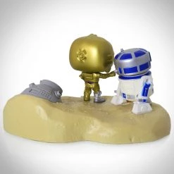 SDCC Funko POP! 2017 Walmart Exclusive Star Wars - 2 Pack R2-D2/C-3P0 Escape Pod Landing Bobble Heads