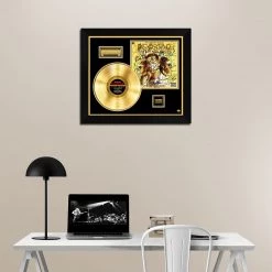 RARE-T Popstar Never Stop Never Stopping Gold LP Limited Signature Edition Studio Licensed Custom Frame Limited Edition Frames