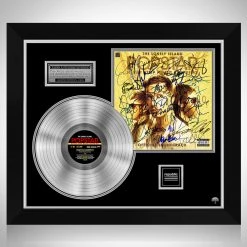RARE-T Popstar - Never Stop Never Stopping Platinum LP Limited Signature Edition Studio Licensed Custom Frame