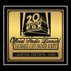 RARE-T Porky's Transcript Limited Signature Edition Studio Licensed Custom Frame Limited Edition Frames