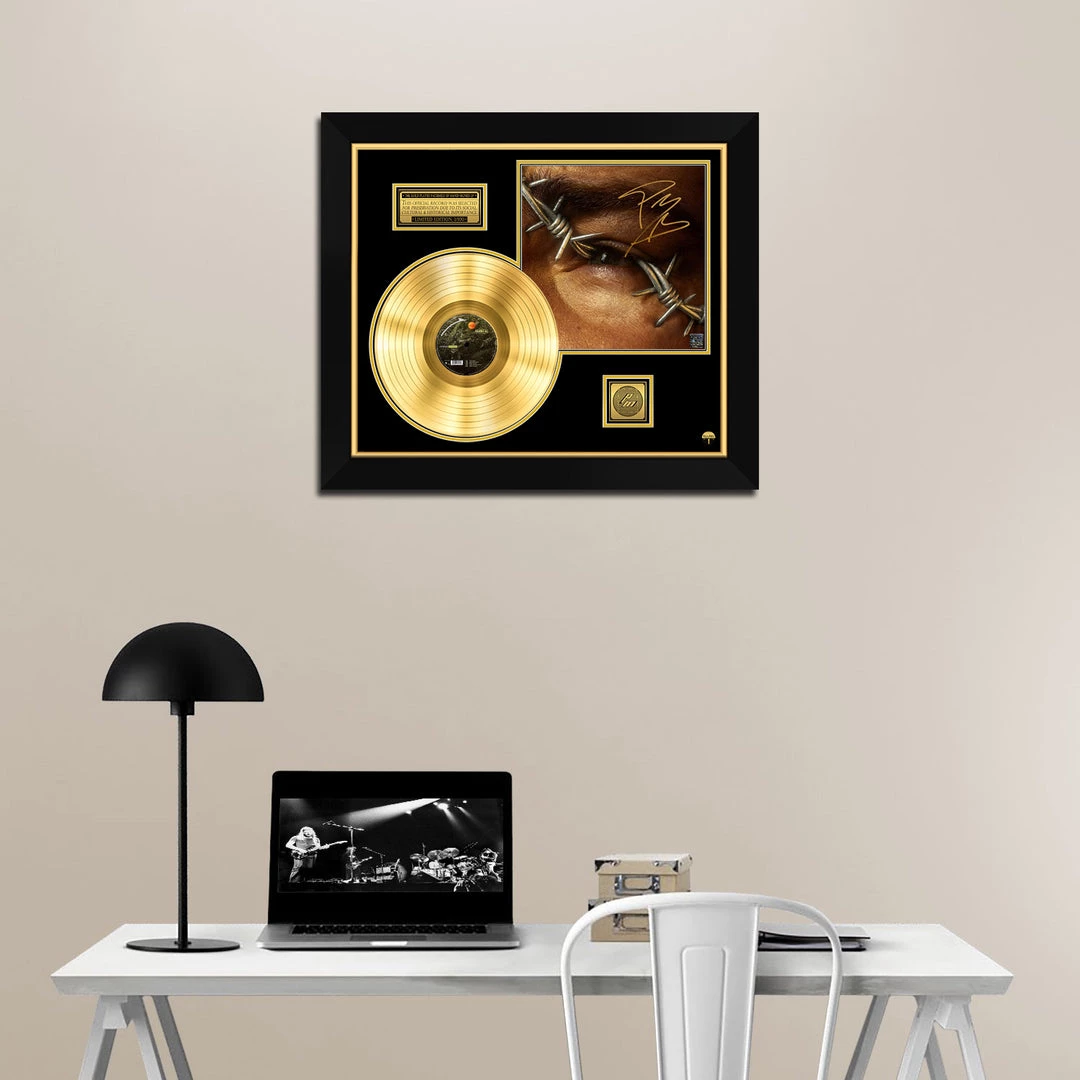 RARE-T Post Malone Beerbongs And Bentleys Gold LP Limited Signature Edition Studio Licensed Custom Frame 5 RARE-T Post Malone Beerbongs And Bentleys Gold LP Limited Signature Edition Studio Licensed Custom Frame