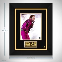 RARE-T Limited Edition Frames Post Malone On Stage Photo Limited Signature Edition Studio Licensed Custom Frame