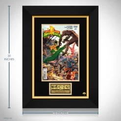 RARE-T Mighty Morphin Power Rangers #1 Limited Signature Edition Comic Book Cover Art Custom Frame 9 RARE-T Mighty Morphin Power Rangers #1 Limited Signature Edition Comic Book Cover Art Custom Frame