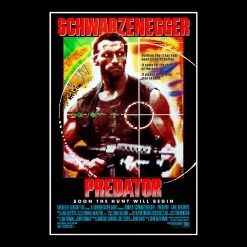 RARE-T Limited Edition Frames Predator (1987) Script Limited Signature Edition Studio Licensed Custom Frame