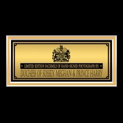 RARE-T Duchess Of Sussex Meghan & Prince Harry Limited Signature Edition Studio Licensed Custom Frame Limited Edition Frames 10 RARE-T Duchess Of Sussex Meghan & Prince Harry Limited Signature Edition Studio Licensed Custom Frame Limited Edition Frames