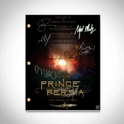 RARE-T Prince Of Persia Script Limited Signature Edition Studio Licensed Custom Frame