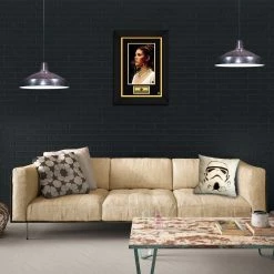 RARE-T Star Wars Princess Leia Memorial Photo Limited Signature Edition Studio Licensed Custom Frame Limited Edition Frames