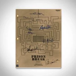 RARE-T Prison Break Script Limited Signature Edition Studio Licensed Custom Frame 15 RARE-T Prison Break Script Limited Signature Edition Studio Licensed Custom Frame