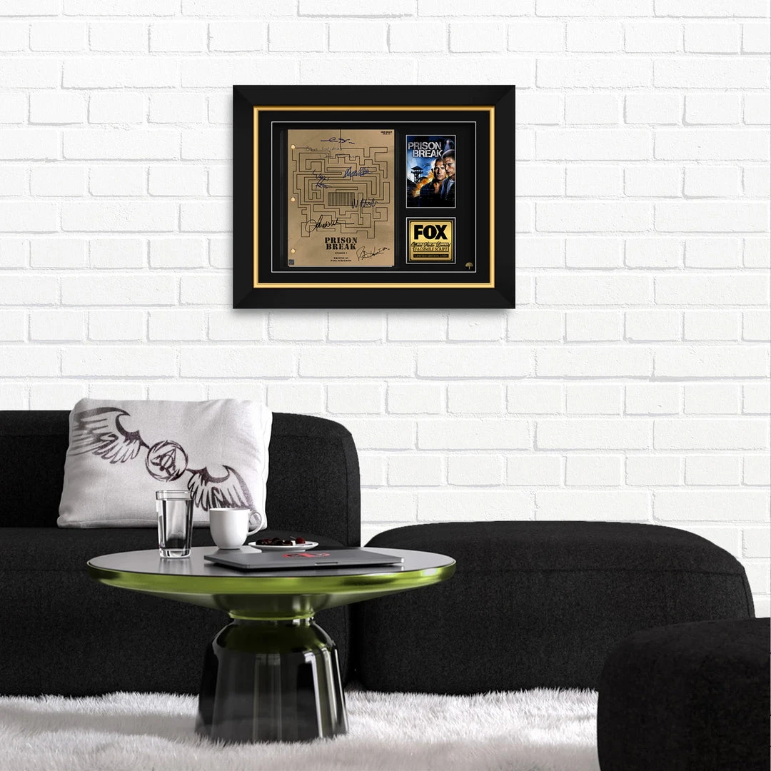 RARE-T Prison Break Script Limited Signature Edition Studio Licensed Custom Frame 3 RARE-T Prison Break Script Limited Signature Edition Studio Licensed Custom Frame