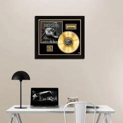RARE-T The Prodigy - Music For The Jilted Generation Gold LP Limited Signature Edition Studio Licensed Custom Frame Limited Edition Frames