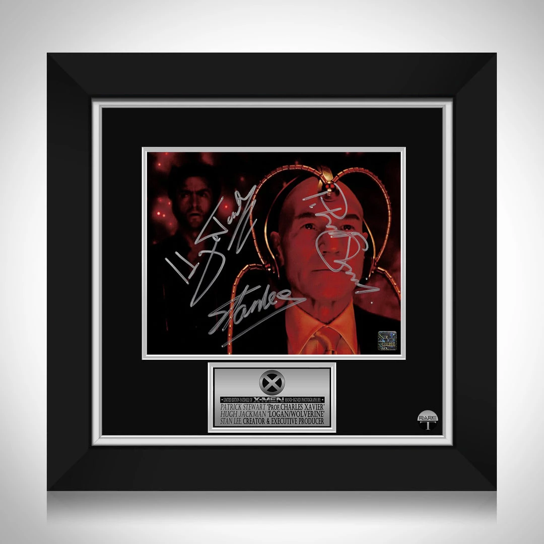 RARE-T X-Men - Professor X & Wolverine Photo Limited Signature Edition Studio Licensed Custom Frame 1 RARE-T X-Men - Professor X & Wolverine Photo Limited Signature Edition Studio Licensed Custom Frame