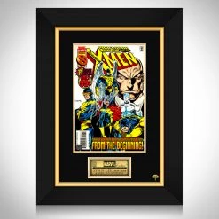 RARE-T Limited Edition Frames Professor Xavier & The X-Men #1 - Stan Lee Limited Signature Edition Comic Book Cover Art Custom Frame