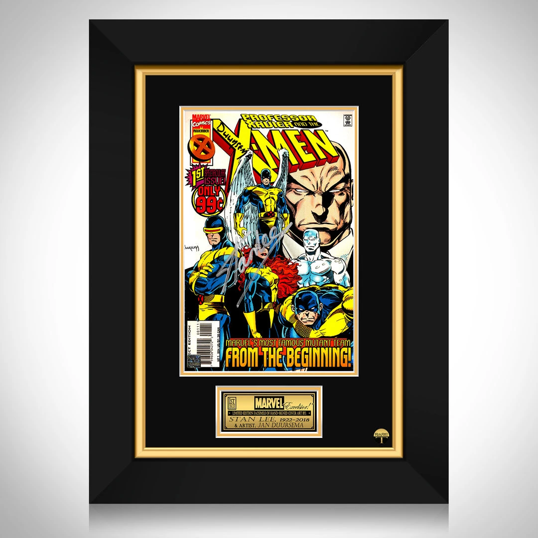RARE-T Limited Edition Frames Professor Xavier & The X-Men #1 - Stan Lee Limited Signature Edition Comic Book Cover Art Custom Frame 1 RARE-T Limited Edition Frames Professor Xavier & The X-Men #1 - Stan Lee Limited Signature Edition Comic Book Cover Art Custom Frame