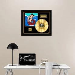 RARE-T PSY - 6 Gold LP Limited Signature Edition Studio Licensed Custom Frame Limited Edition Frames